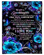 Grandma to Granddaughter - You Are My Sunshine Small Fleece Blanket - 30" x 40" front