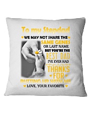 DAUGHTER TO STEPDAD Square Pillowcase thumbnail