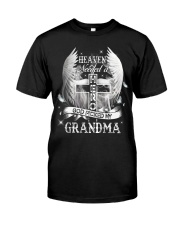 Angel Grandma - Heaven Needed A Hero God Picked Classic T-Shirt front
