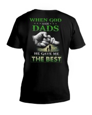 T-SHIRT - DAD AND DAUGHTER - GOD V-Neck T-Shirt thumbnail