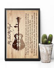To My Angel Dad - Poster 16x24 Poster lifestyle-poster-8