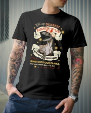 DAUGHTER-IN-LAW - SAURUS - BORN INTO OUR FAMILY Classic T-Shirt lifestyle-mens-crewneck-front-6