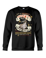 DAUGHTER-IN-LAW - SAURUS - BORN INTO OUR FAMILY Crewneck Sweatshirt thumbnail