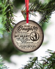 Daughter - Lion - Wherever You Feel Overwhelmed Circle ornament - single (porcelain) aos-circle-ornament-single-porcelain-lifestyles-07