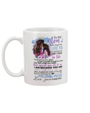TO MY MOM - MY LOVING MOTHER Mug back