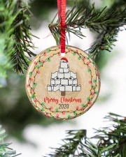 Christmas - Covid 2020 Circle ornament - single (porcelain) aos-circle-ornament-single-porcelain-lifestyles-07