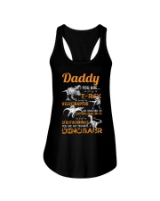 T-SHIRT - GREEN - FAVORITE DINOSAUR Ladies Flowy Tank tile