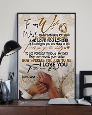 POSTER - TO MY WIFE - HAND IN HAND - I LOVE YOU 16x24 Poster lifestyle-poster-2