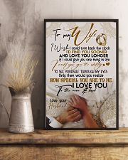 POSTER - TO MY WIFE - HAND IN HAND - I LOVE YOU 16x24 Poster lifestyle-poster-3