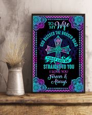 Husband To Wife - God Blessed The Broken Road 16x24 Poster lifestyle-poster-3