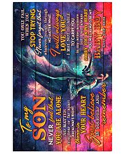 Dragon - Mom To Son - Never Feel That You Are 16x24 Poster front