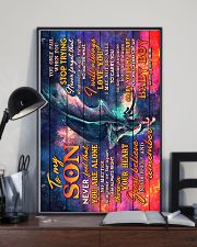 Dragon - Mom To Son - Never Feel That You Are 16x24 Poster lifestyle-poster-2
