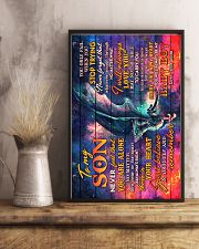 Dragon - Mom To Son - Never Feel That You Are 16x24 Poster lifestyle-poster-3