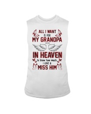 Angel - Grandpa - I Love And Miss Him Sleeveless Tee tile