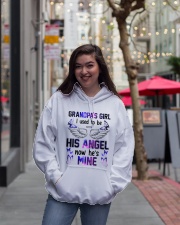 Grandpa's Girl - I Used To Be His Angel Now He'sMine Hooded Sweatshirt lifestyle-unisex-hoodie-front-2