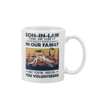 SON-IN-LAW - TURTLE - VINTAGE - YOU VOLUNTEERED Mug front