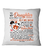 MOM TO DAUGHTER Square Pillowcase thumbnail