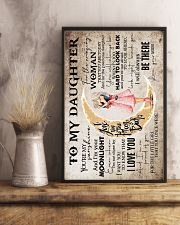 Mum To Daughter - Moon - Poster 16x24 Poster lifestyle-poster-3