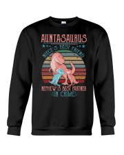 Auntasaurus Crewneck Sweatshirt thumbnail