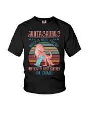 Auntasaurus Youth T-Shirt thumbnail