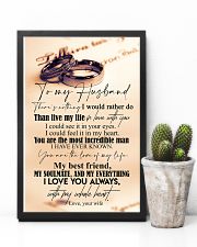 TO MY HUSBAND - COUPLE RING - I LOVE YOU 16x24 Poster lifestyle-poster-8