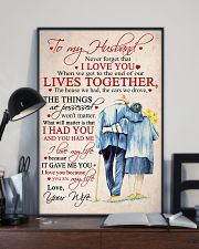 TO MY HUSBAND 16x24 Poster lifestyle-poster-2