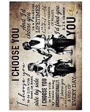 Husband And Wife - Motorcyling - I Choose You 16x24 Poster front