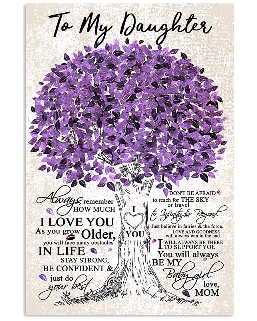 MOM TO DAUGHTER 16x24 Poster