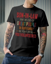 T-SHIRT - SON-IN-LAW - VINTAGE - YOU VOLUNTEERED Classic T-Shirt lifestyle-mens-crewneck-front-6