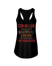 T-SHIRT - SON-IN-LAW - VINTAGE - YOU VOLUNTEERED Ladies Flowy Tank thumbnail