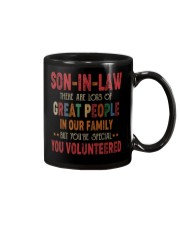T-SHIRT - SON-IN-LAW - VINTAGE - YOU VOLUNTEERED Mug thumbnail