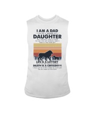 T-SHIRT - DAD - FUNNY - LION Sleeveless Tee tile