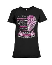 Grandma in heaven Premium Fit Ladies Tee tile