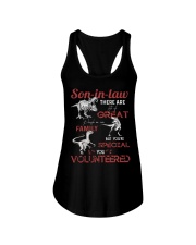 SON-IN-LAW - SAURUS - VINTAGE - YOU VOLUNTEERED Ladies Flowy Tank tile
