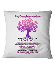 MOM TO DAUGHTER IN LAW Square Pillowcase thumbnail