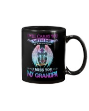 Angel - Grandpa - I Will Carry You With Me Mug tile