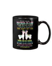 TO MY MOTHER-IN-LAW - LLAMA - CIRCUS Mug front