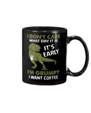 T-SHIRT - COFFEE - I DON'T CARE Mug tile
