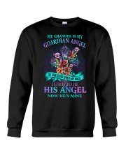 Angel - Grandpa - I Used To Be His Angel Now Crewneck Sweatshirt tile
