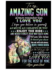 Son - Wolf - Always Remember That I Love You 16x24 Poster front
