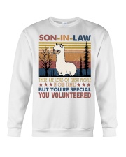 SON-IN-LAW - ALPACA - VINTAGE - YOU VOUNTEERED Crewneck Sweatshirt tile