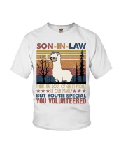 SON-IN-LAW - ALPACA - VINTAGE - YOU VOUNTEERED Youth T-Shirt tile