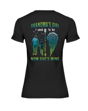Grandma's girl- I used to be her angel now she's mine Premium Fit Ladies Tee tile