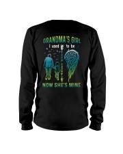Grandma's girl- I used to be her angel now she's mine Long Sleeve Tee tile