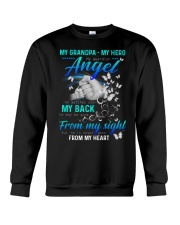 Angel Grandpa - My Grandpa My Hero Crewneck Sweatshirt tile