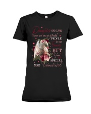 Daughter-in-law - Dragon - You Volunteered Premium Fit Ladies Tee tile