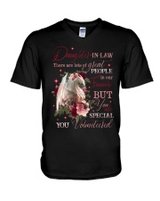 Daughter-in-law - Dragon - You Volunteered V-Neck T-Shirt tile