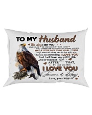 TO MY HUSBAND Rectangular Pillowcase thumbnail