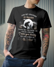 For my grandpa in heaven Classic T-Shirt lifestyle-mens-crewneck-front-6
