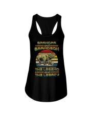 Grandpa to Grandson - The Legend And The Legacy Ladies Flowy Tank tile
